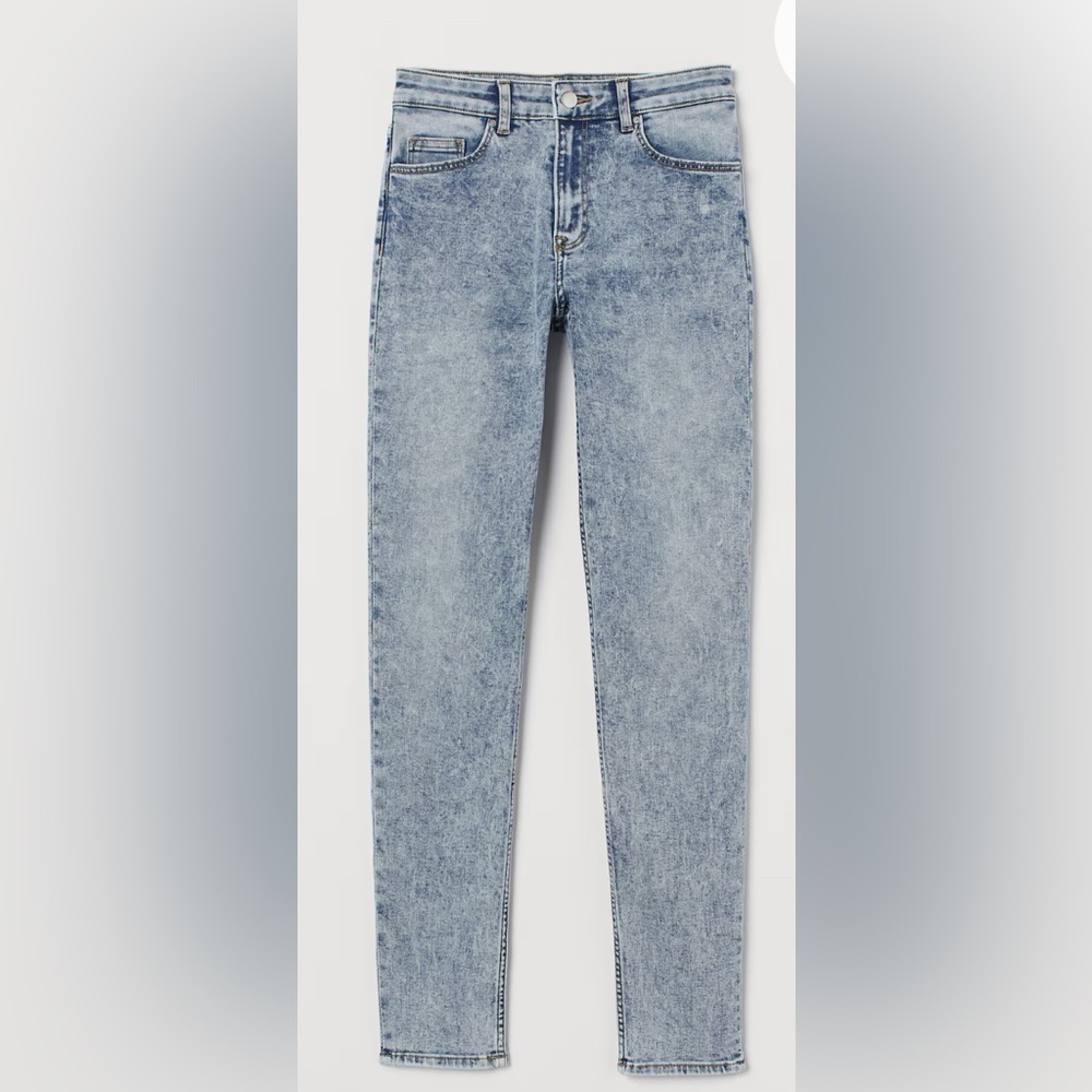 H&M Light Blue Denim Stretch Jeans
